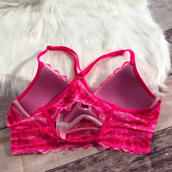 PINK VS Tie-Dye Racerback Bra - Pink - Picture 2 of 2